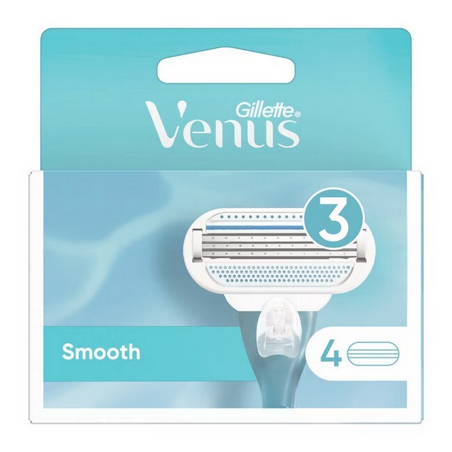 Gillette Venus Smooth Barberblade 4 Pak