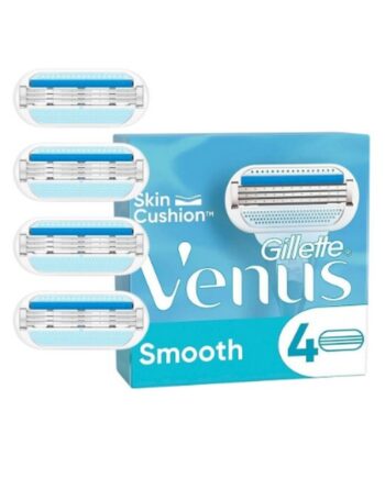 Gillette   Venus Smooth Women Barberblade 4 Pak