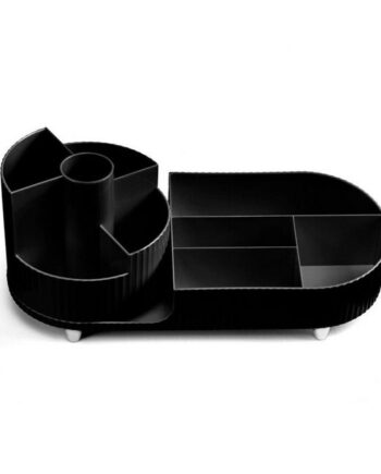 Gillian Jones   Beauty Table Multi Organizer Rotation Black