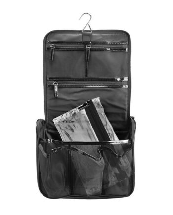 Gillian Jones   Toilettaske Sort Hang Up Organizer   Check In Bag