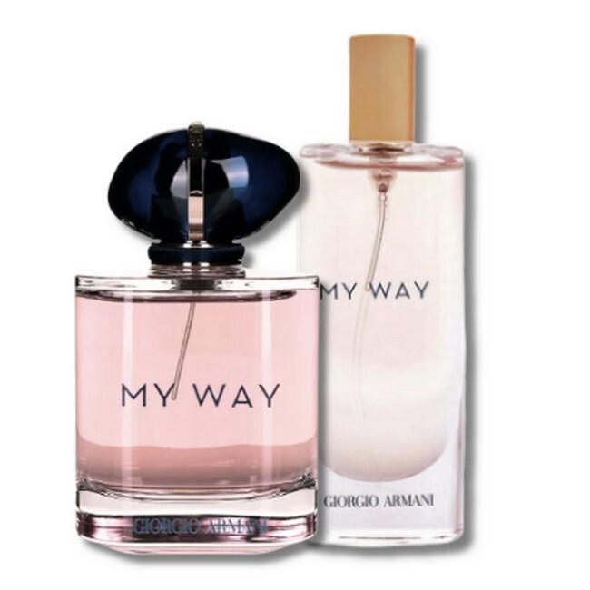 Giorgio Armani My Way Sæt 90 Ml Edp 15 Ml Travel Spray