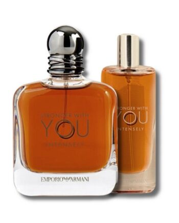 Giorgio Armani   Stronger With You  Intensely Sæt   100 Ml   15 Ml