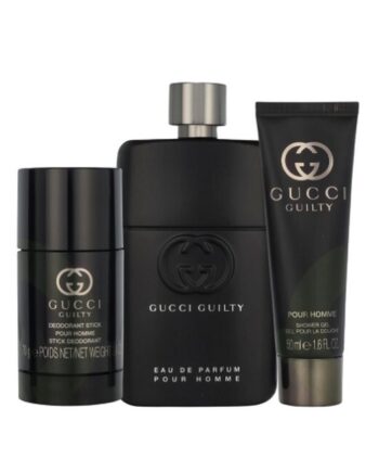 Gucci   Guilty Pour Homme Gaveæske 90 Ml Eau De Parfum   Deo   Showergel