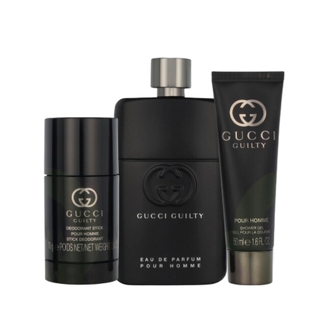 Gucci Guilty Pour Homme Gaveæske 90 Ml Eau De Parfum Deo Showergel