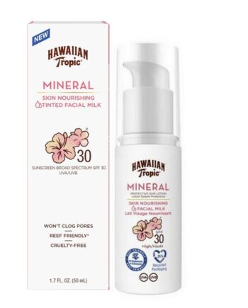Hawaiian Tropic   Mineral Facial Protective Milk Spf 30   50 Ml