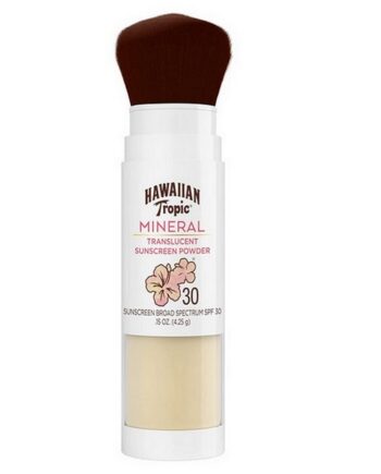 Hawaiian Tropic   Mineral Transultant Sun Protection Powder Spf 30