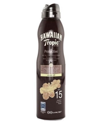 Hawaiian Tropic   Protective Dry Oil Continuous Spray Argan Oil Spf 15