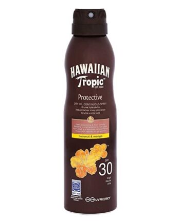 Hawaiian Tropic   Protective Dry Oil Continuous Spray Spf30