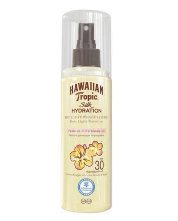 Hawaiian Tropic   Silk Hydration Dry Oil Sun Spray Spf 30   150 Ml