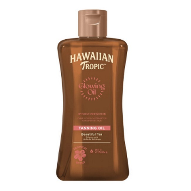 Hawaiian Tropic Glowing Oil Tanning Oil 200 Ml