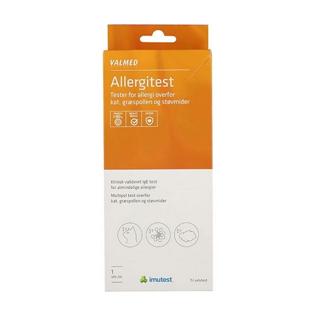 Hjemmetest Valmed Allergitest
