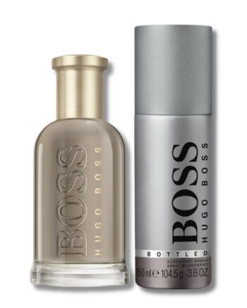 Hugo Boss   Bottled Eau De Parfum Sæt 50 Ml Edp   Deodorant Spray