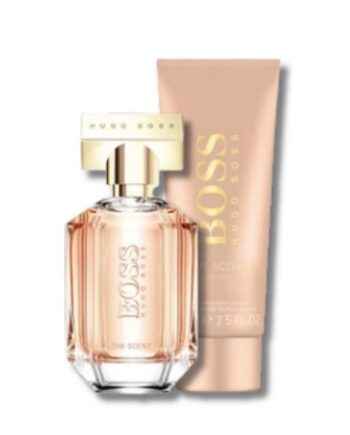 Hugo Boss   The Scent For Her Gaveæske   50 Ml Edp   Body Lotion 100 Ml