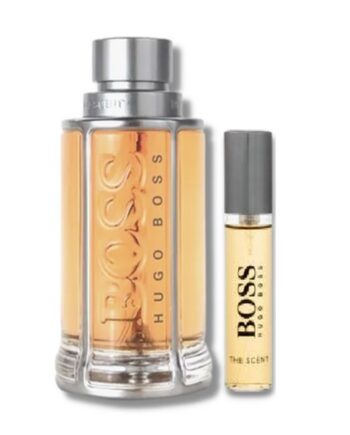 Hugo Boss   The Scent For Him Gaveæske   100 Ml Edt   Travel Spray 10 Ml
