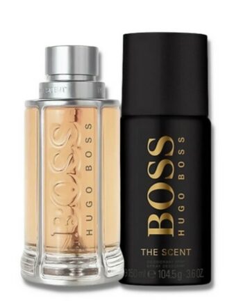 Hugo Boss   The Scent For Men Sæt   50 Ml Edt   Deodorant Spray