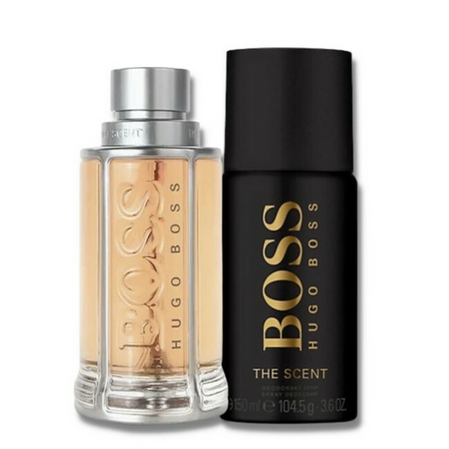 Hugo Boss The Scent For Men Sæt 50 Ml Edt Deodorant Spray