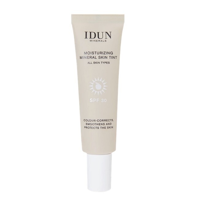 Idun Minerals Moisturizing Mineral Skin Tint Spf 30 Kungsholmen Light Medium 27 Ml