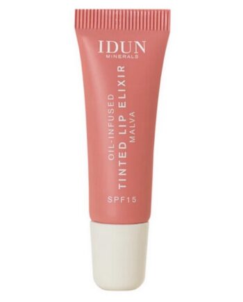Idun Minerals   Oil Infused Tinted Lip Elixir Malva   8 Ml