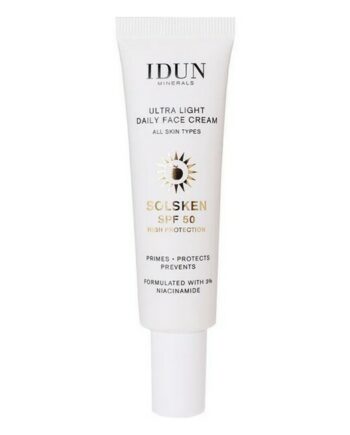 Idun Minerals   Solsken Primer   Face Cream Spf50   30 Ml
