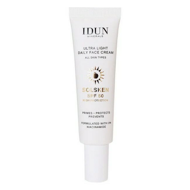 Idun Minerals Solsken Primer Face Cream Spf50 30 Ml