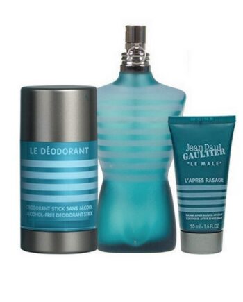 Jean Paul Gaultier   Le Male Sæt   125 Ml Edt   Deodorant Stick   After Shave