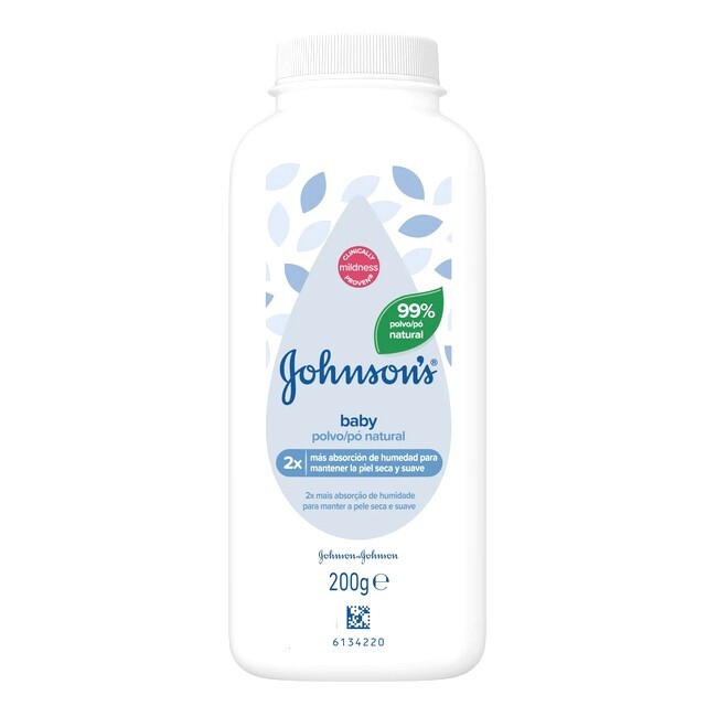 Johnsons Baby Natural Talcum Powder 200 Gr