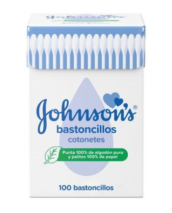 Johnsons   Cotton Buds 100  Bomuldsvatpinde   100 Stk