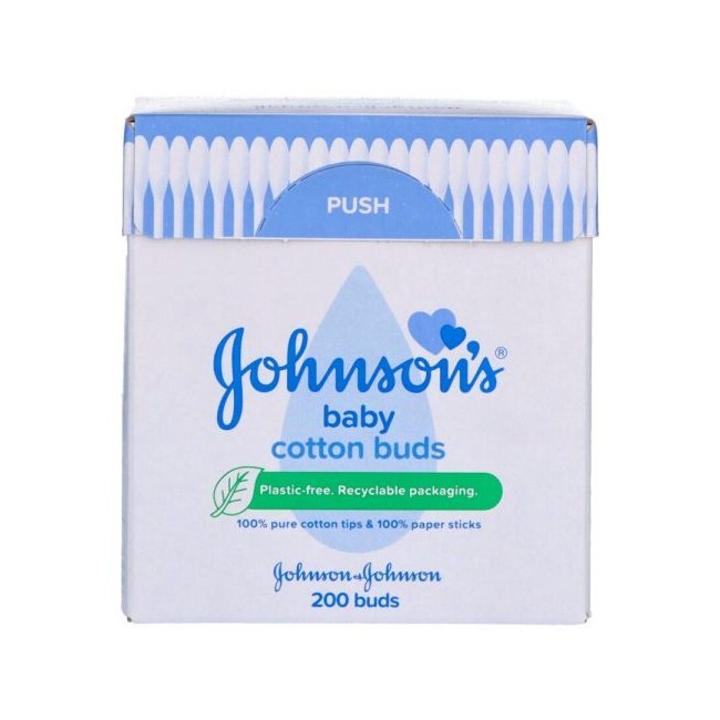 Johnsons Cotton Buds 100 Bomuldsvatpinde 200 Stk