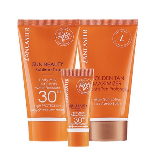 Lancaster Sun Beauty Solpleje Sæt Spf30 Aftersun
