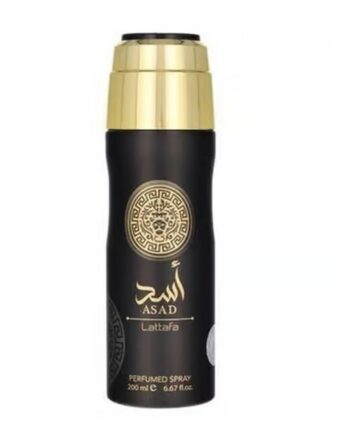 Lattafa Perfumes   Asad Deodorant Spray   200 Ml
