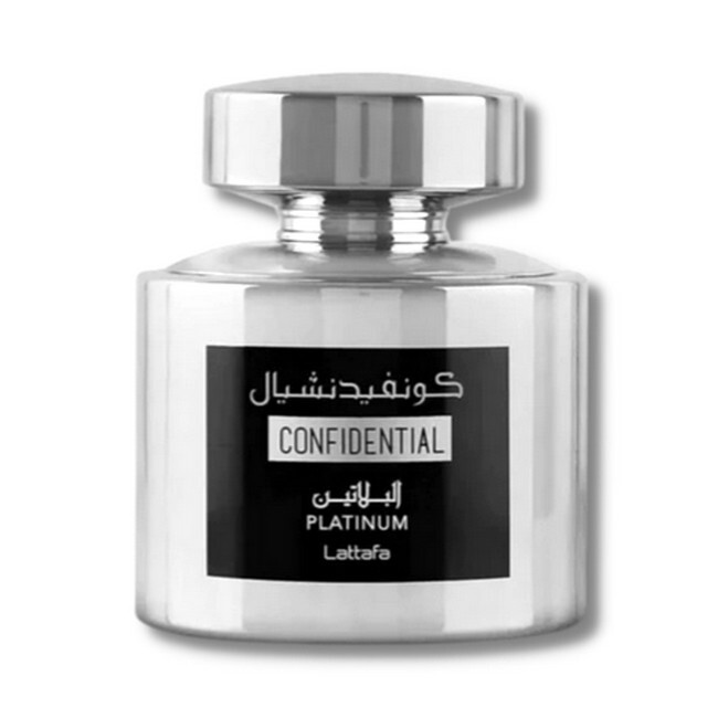 Lattafa Perfumes Confidential Platinum Eau De Parfum 100 Ml Edp