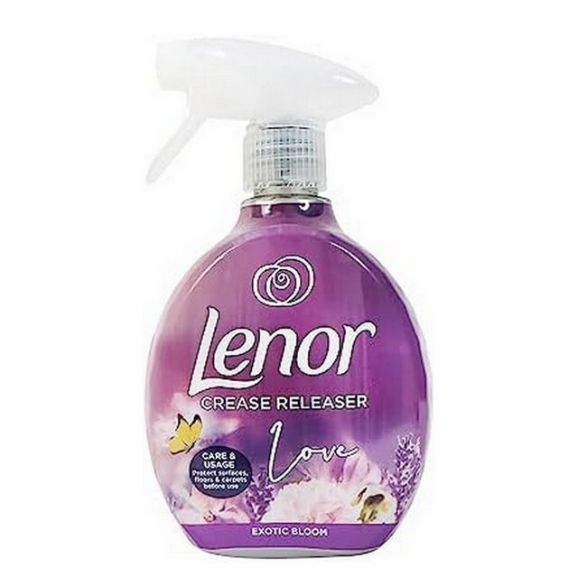 Lenor Crease Release Wrinkle Remover Exotic Bloom 500 Ml