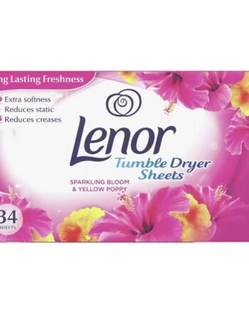 Lenor   Tumble Dryer Sheets Sparkling Bloom