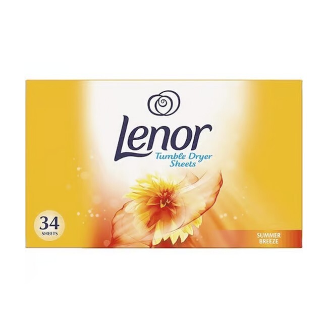 Lenor Tumble Dryer Sheets Summer Breeze