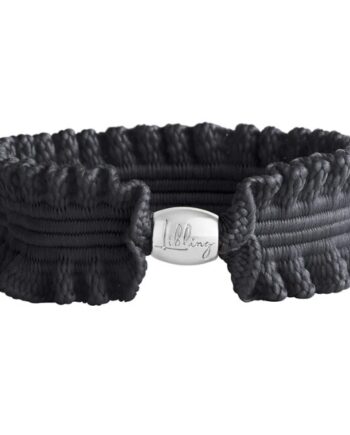 Libling   Original Hårelastik Black Sølv