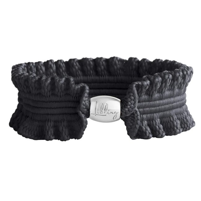 Libling Original Hårelastik Black Sølv