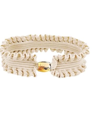 Libling   Original Hårelastik Cream Guld
