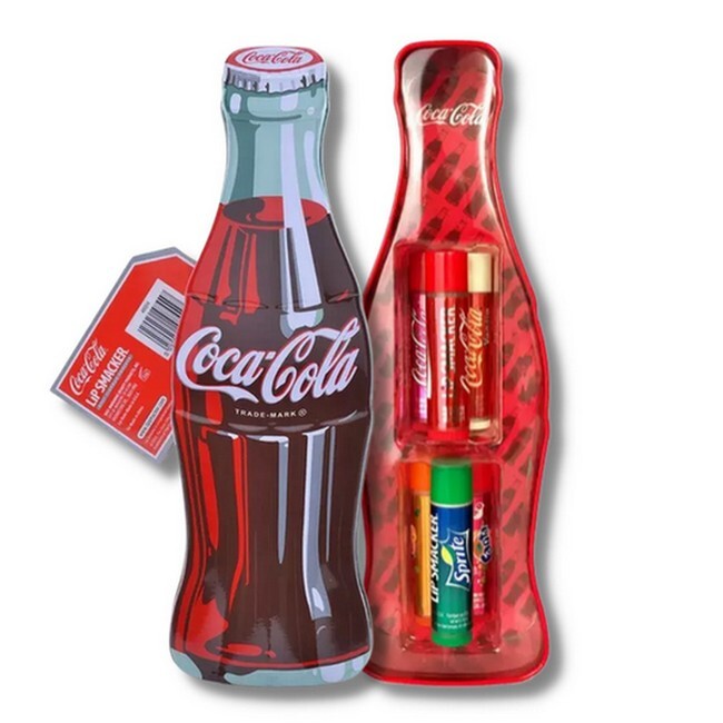 Lip Smacker Coca Cola Vintage Tin Box Lip Balms
