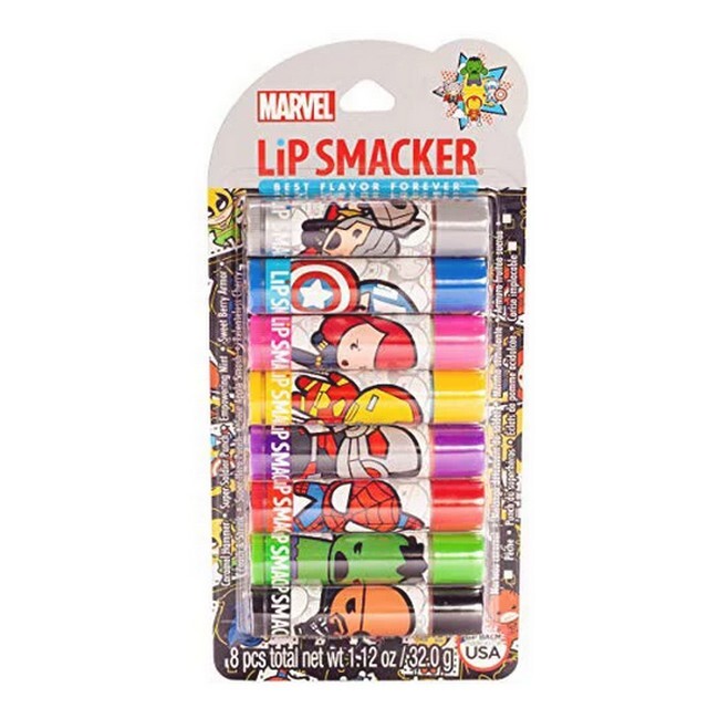 Lip Smacker Marvel Avenger Lip Balms Party Pack 8 Stk