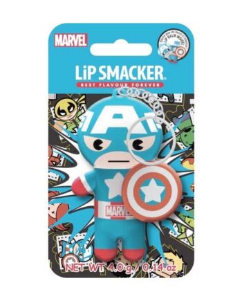 Lip Smacker   Marvel Captain America Lip Balm   Key Chain
