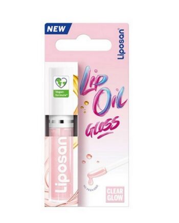 Liposan   Clear Glow Lip Oil Gloss   5 5 Ml