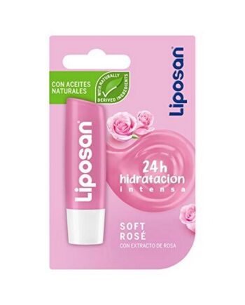 Liposan   Læbepomade Soft Rose Lip Balm