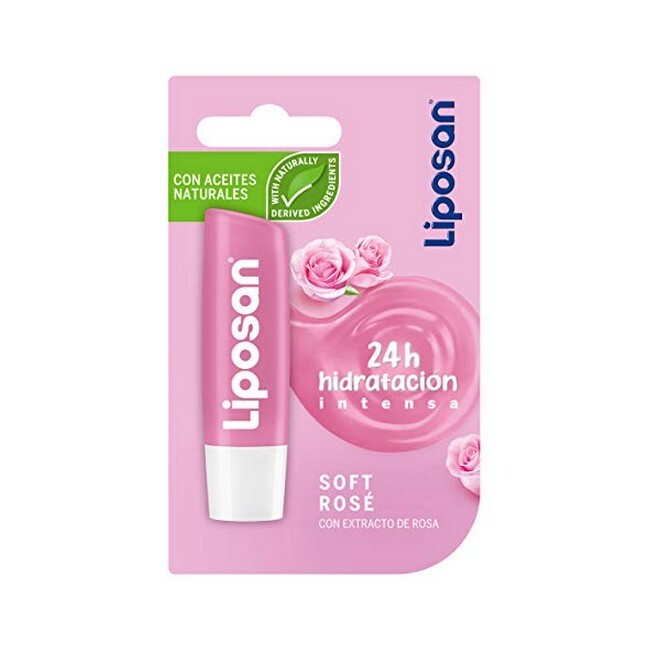 Liposan Læbepomade Soft Rose Lip Balm