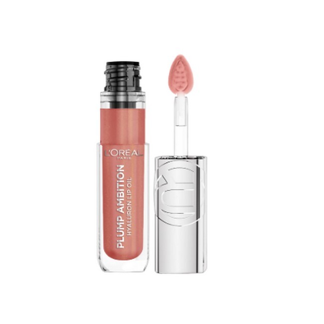 Loreal Plump Ambition Hyaluron Lip Oil Woth It 601