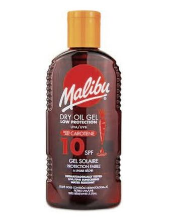 Malibu Sun   Dry Oil Gel Carotene Spf10   200 Ml