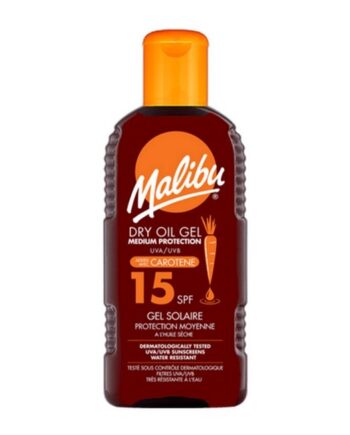 Malibu Sun   Dry Oil Gel Carotene Spf15   200 Ml