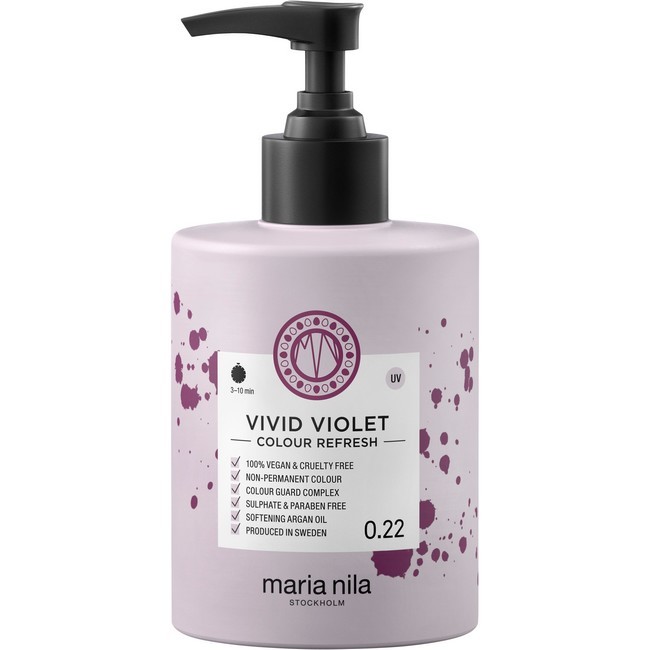 Maria Nila Colour Refresh 0 22 Vivid Violet 300 Ml