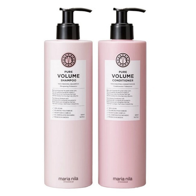 Maria Nila Pure Volume Duo Shampoo Conditioner 2 X 500 Ml