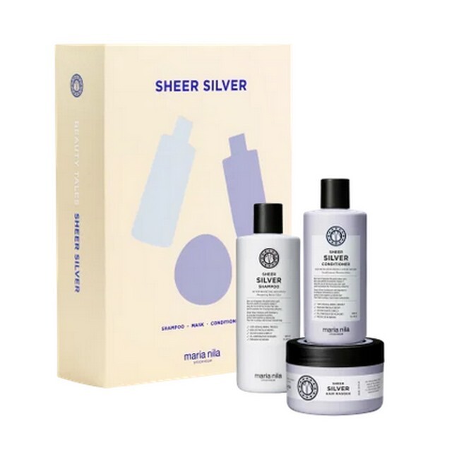 Maria Nila Sheer Silver Gift Box