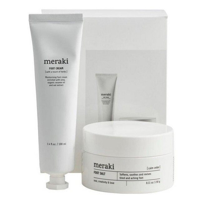 Meraki Foot Spa Sæt Fodsalt Scrub